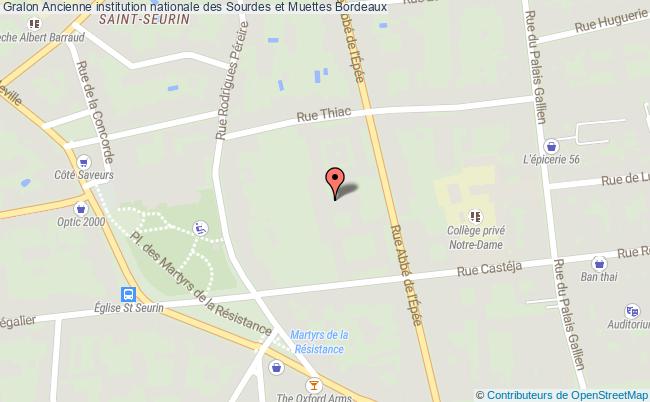 Ancienne Institution Nationale Des Sourdes Et Muettes  Bordeaux