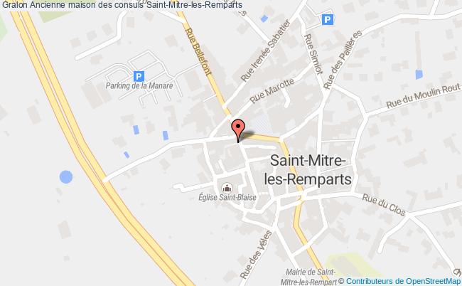 Ancienne Maison Des Consuls  Saint-mitre-les-remparts