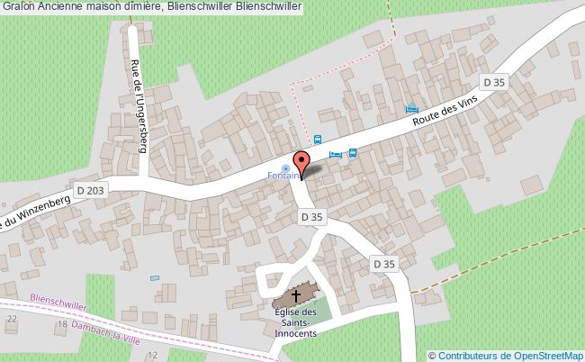 Ancienne Maison Dîmière, Blienschwiller 