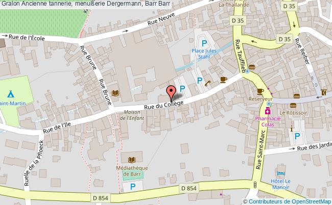 Ancienne Tannerie, Menuiserie Dergermann, Barr 