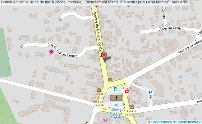 Ancienne Usine De Filet à Pêche, Corderie, Etablissement Marcelin Mondiet Puis Henri Mondiet, Arès 