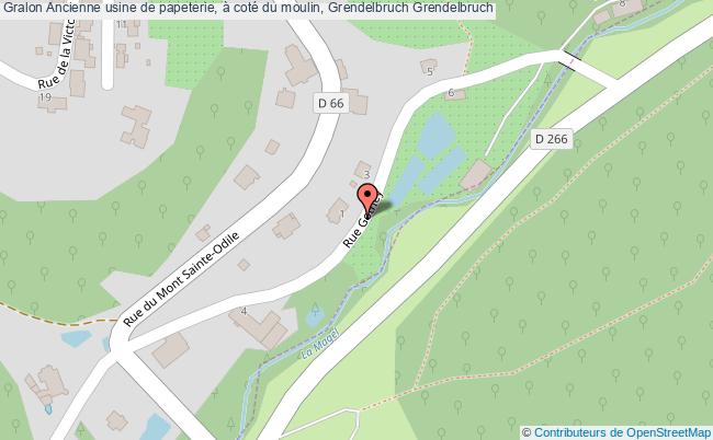 Ancienne Usine De Papeterie, à Coté Du Moulin, Grendelbruch 