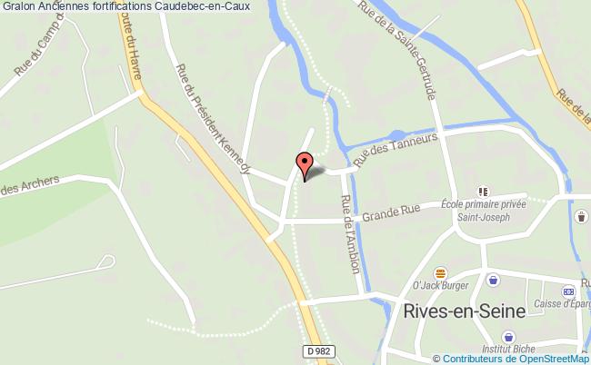 Anciennes Fortifications  Caudebec-en-caux