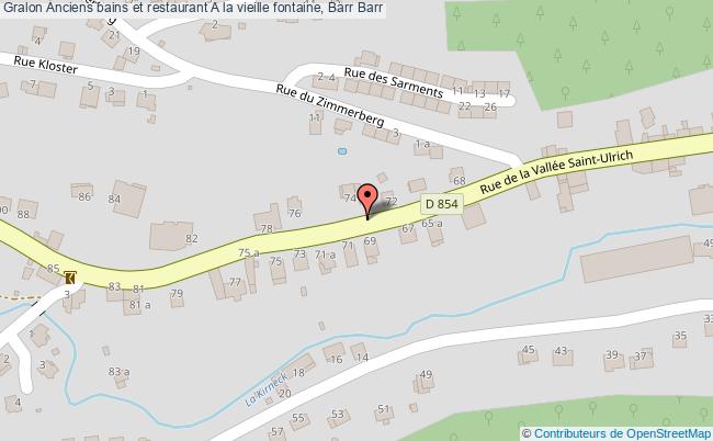 Anciens Bains Et Restaurant A La Vieille Fontaine, Barr 