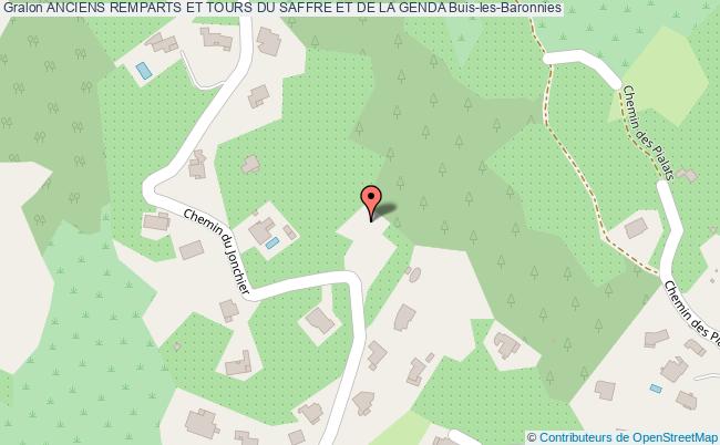 Anciens Remparts Et Tours Du Saffre Et De La Genda  Buis-les-baronnies
