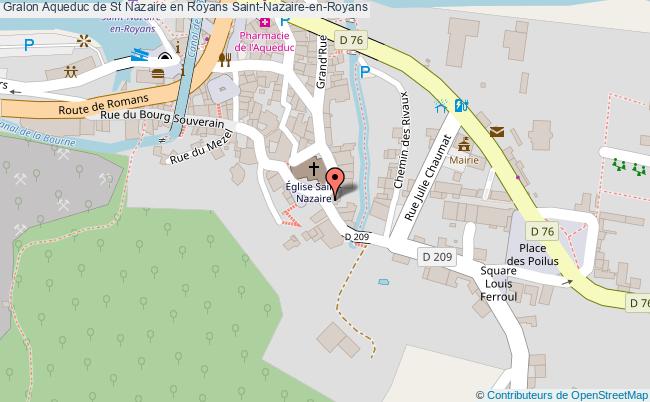 Aqueduc De St Nazaire En Royans  Saint-nazaire-en-royans