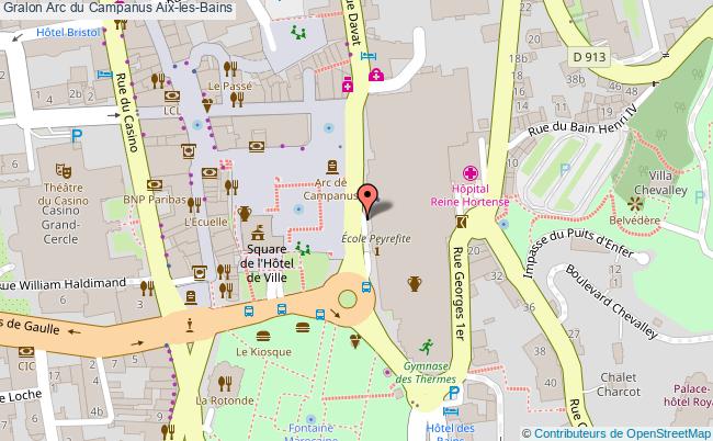 Arc Du Campanus  Aix-les-bains