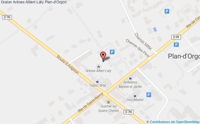 Arènes Albert-laty  Plan-d'orgon