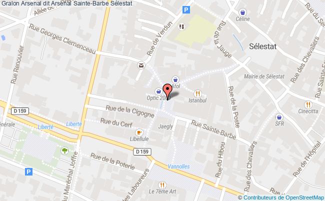 Arsenal Dit Arsenal Sainte-barbe  Sélestat