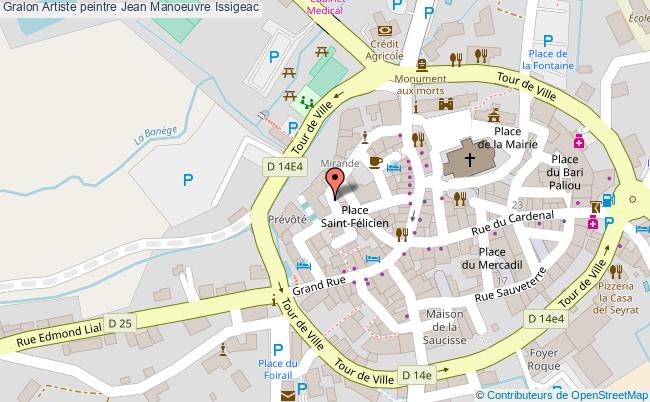 Artiste Peintre Jean Manoeuvre  Issigeac