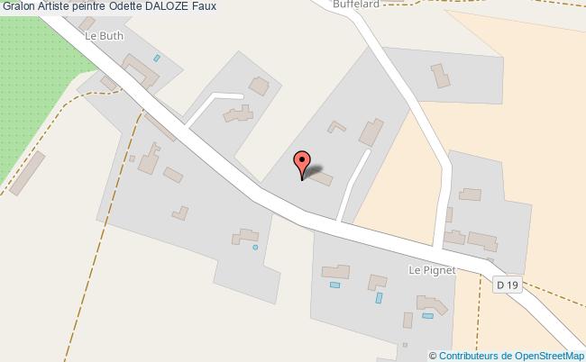 Artiste Peintre Odette Daloze  Faux