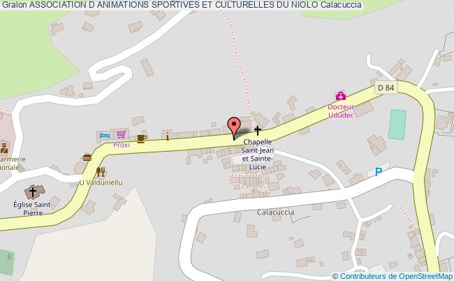 Association D Animations Sportives Et Culturelles Du Niolo  Calacuccia