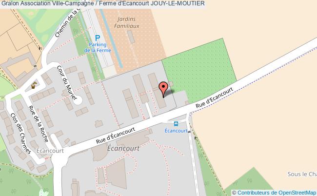 Association Ville-campagne / Ferme D'ecancourt  Jouy-le-moutier