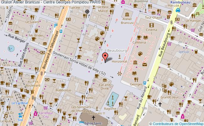 Atelier Brancusi - Centre Georges Pompidou  Paris