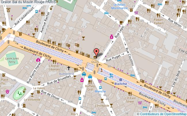 Bal Du Moulin Rouge  Paris