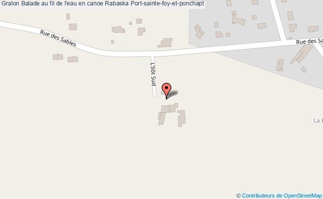 Balade Au Fil De L'eau En Canoe Rabaska  Port-sainte-foy-et-ponchapt