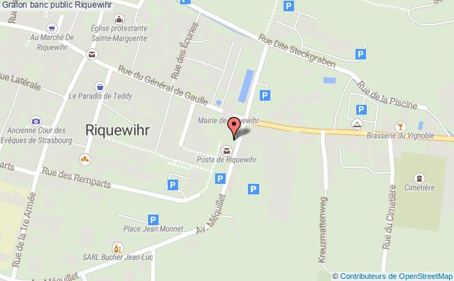 Banc Public  Riquewihr
