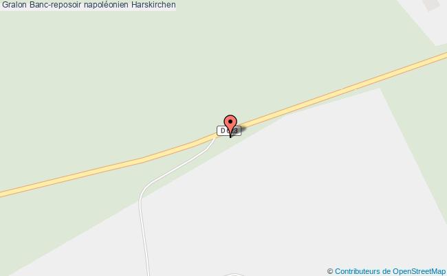 Banc-reposoir Napoléonien  Harskirchen