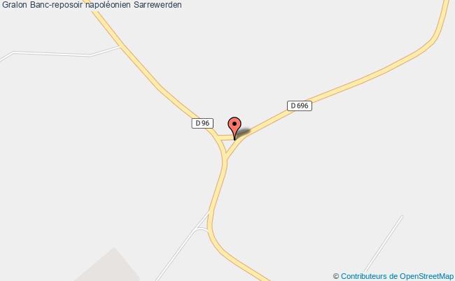 Banc-reposoir Napoléonien  Sarrewerden