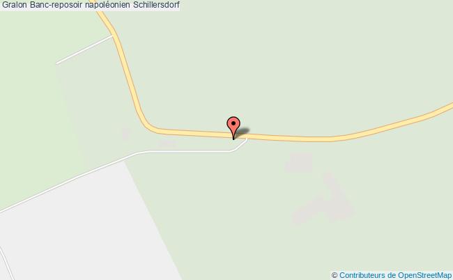 Banc-reposoir Napoléonien  Schillersdorf