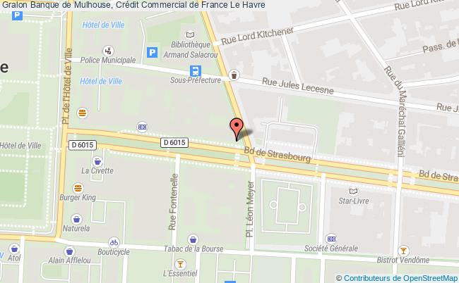 Banque De Mulhouse, Crédit Commercial De France  Le Havre