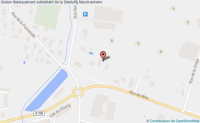 Baraquement Subsistant De La Siedlung  Marckolsheim