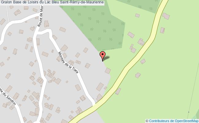 Base De Loisirs Du Lac Bleu  Saint-rémy-de-maurienne
