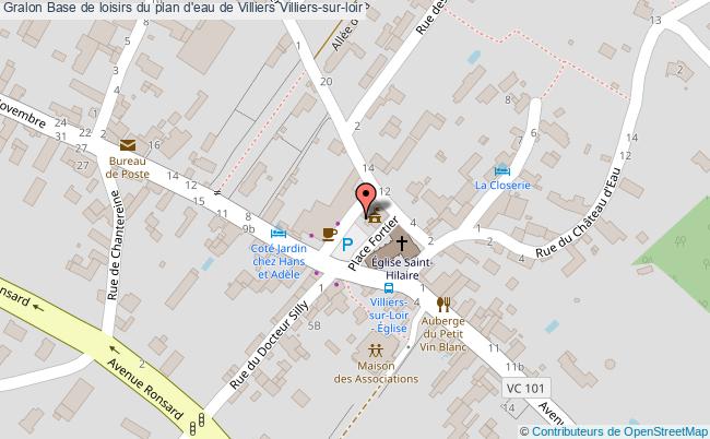 Base De Loisirs Du Plan D'eau De Villiers  Villiers-sur-loir