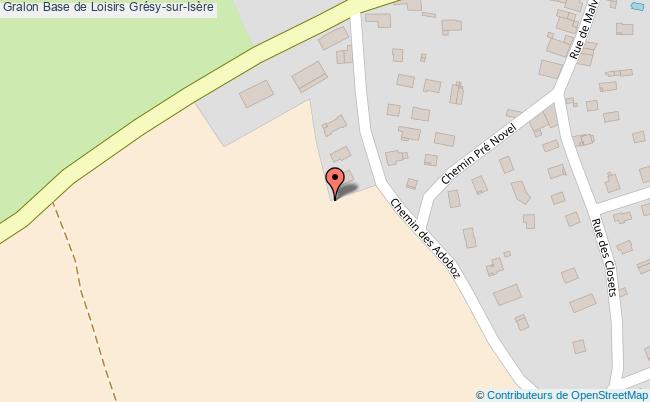 Base De Loisirs  Grésy-sur-isère