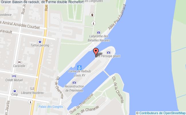 Bassin De Radoub, Dit Forme Double  Rochefort