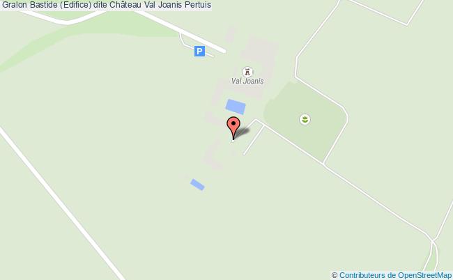 Bastide (edifice) Dite Château Val Joanis  Pertuis