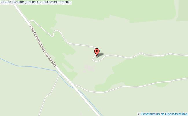 Bastide (edifice) La Gardeselle  Pertuis