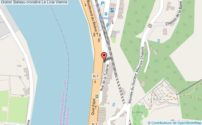 Bateau-croisière Le Livia  Vienne