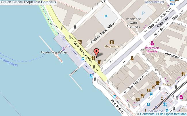 Bateau L'aquitania  Bordeaux