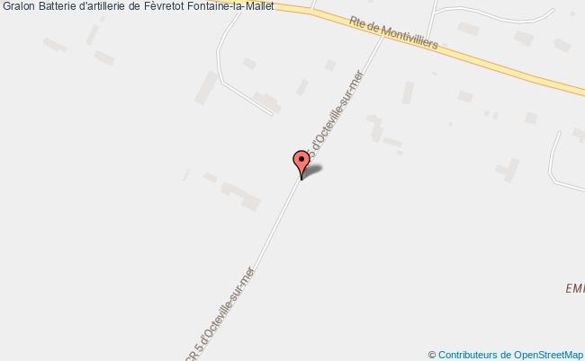 Batterie D'artillerie De Fèvretot  Fontaine-la-mallet