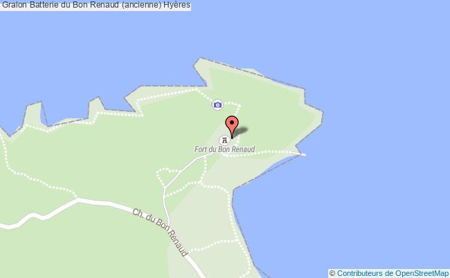 Batterie Du Bon Renaud (ancienne)  Hyeres-les-palmiers