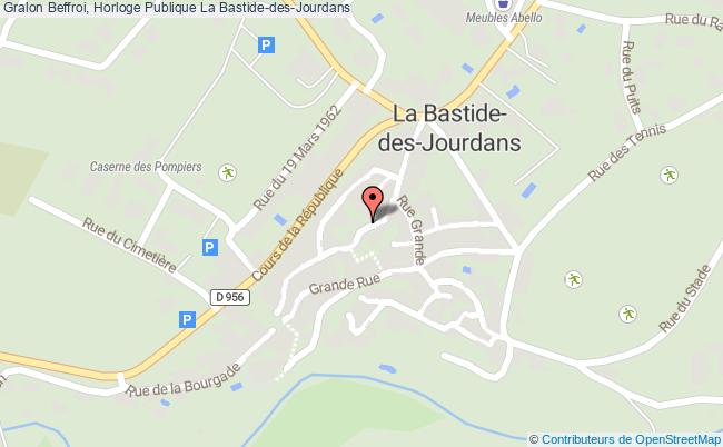 Beffroi, Horloge Publique  La Bastide-des-jourdans