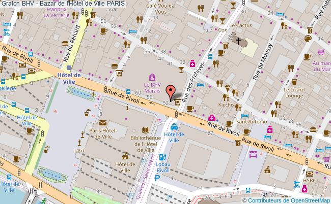 Bhv - Bazar De L'hôtel De Ville  Paris