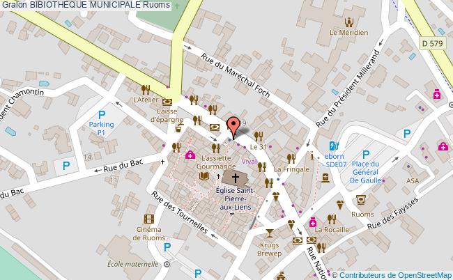 Bibiotheque Municipale  Ruoms