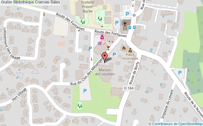 Bibliothèque  Cranves-sales