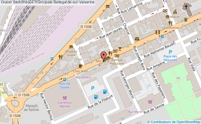 Bibliothèque Municipale  Bellegarde-sur-valserine