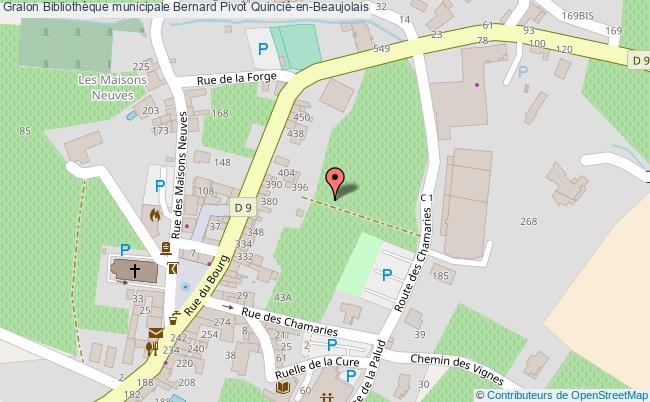 Bibliothèque Municipale Bernard Pivot  Quincié-en-beaujolais