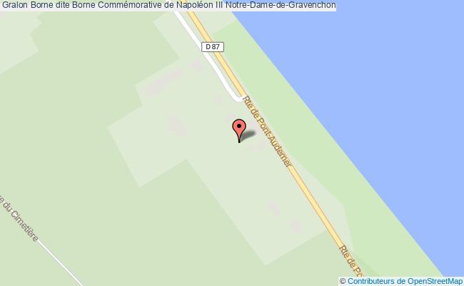 Borne Dite Borne Commémorative De Napoléon Iii  Notre-dame-de-gravenchon