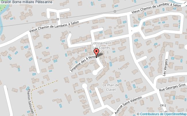 Borne Milliaire  Pélissanne