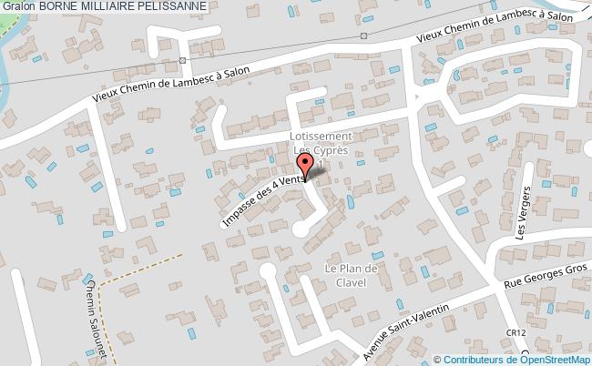 Borne Milliaire  Pélissanne