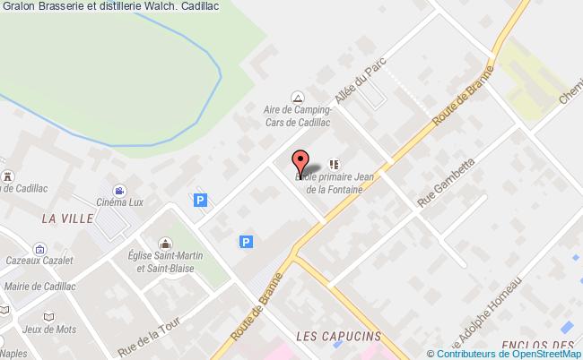 Brasserie Et Distillerie Walch.  Cadillac