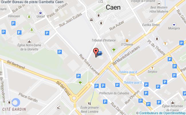 Bureau De Poste Gambetta  Caen