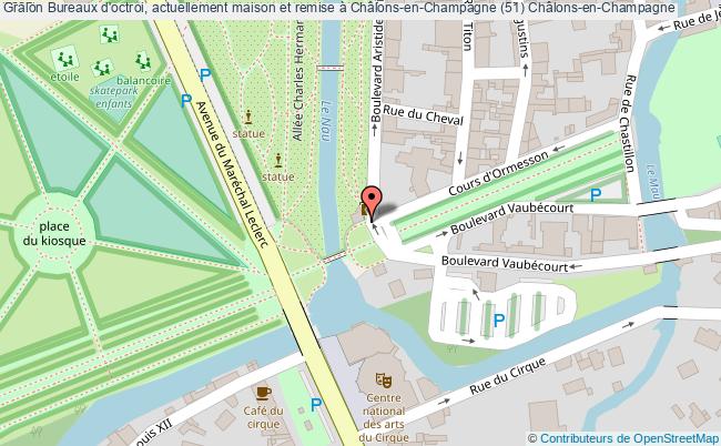 Bureaux D'octroi, Actuellement Maison Et Remise à Châlons-en-champagne (51) 