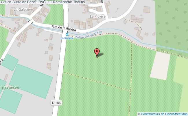 Buste De Benoît Raclet  Romanèche-thorins