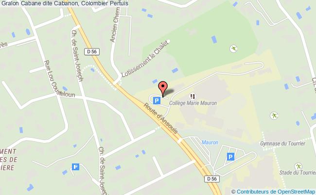 Cabane Dite Cabanon, Colombier  Pertuis